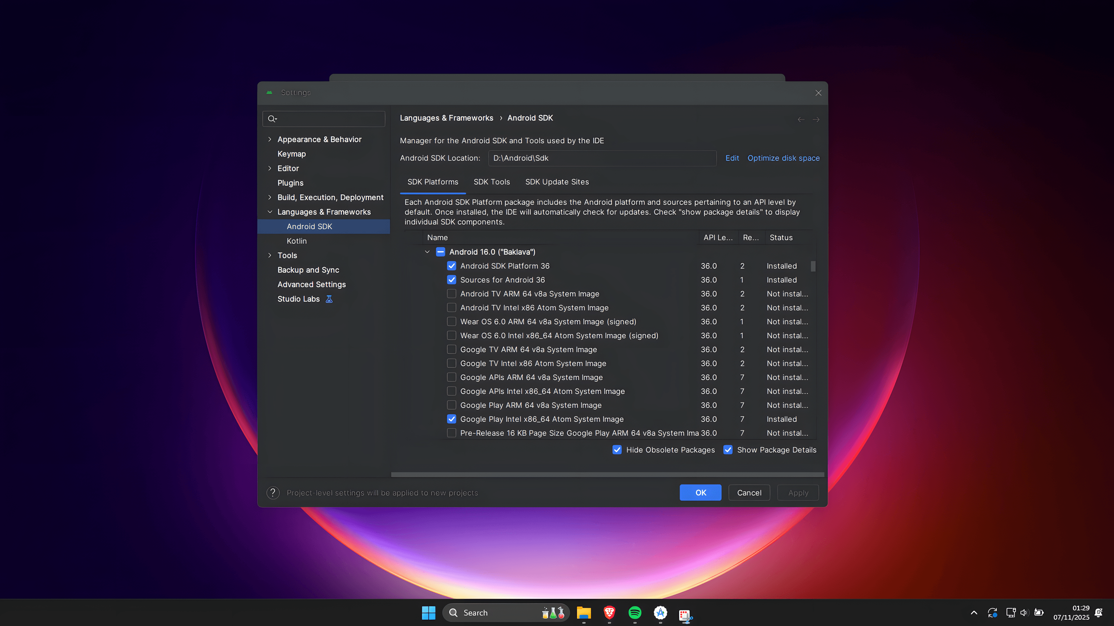 Android sdk setup 05